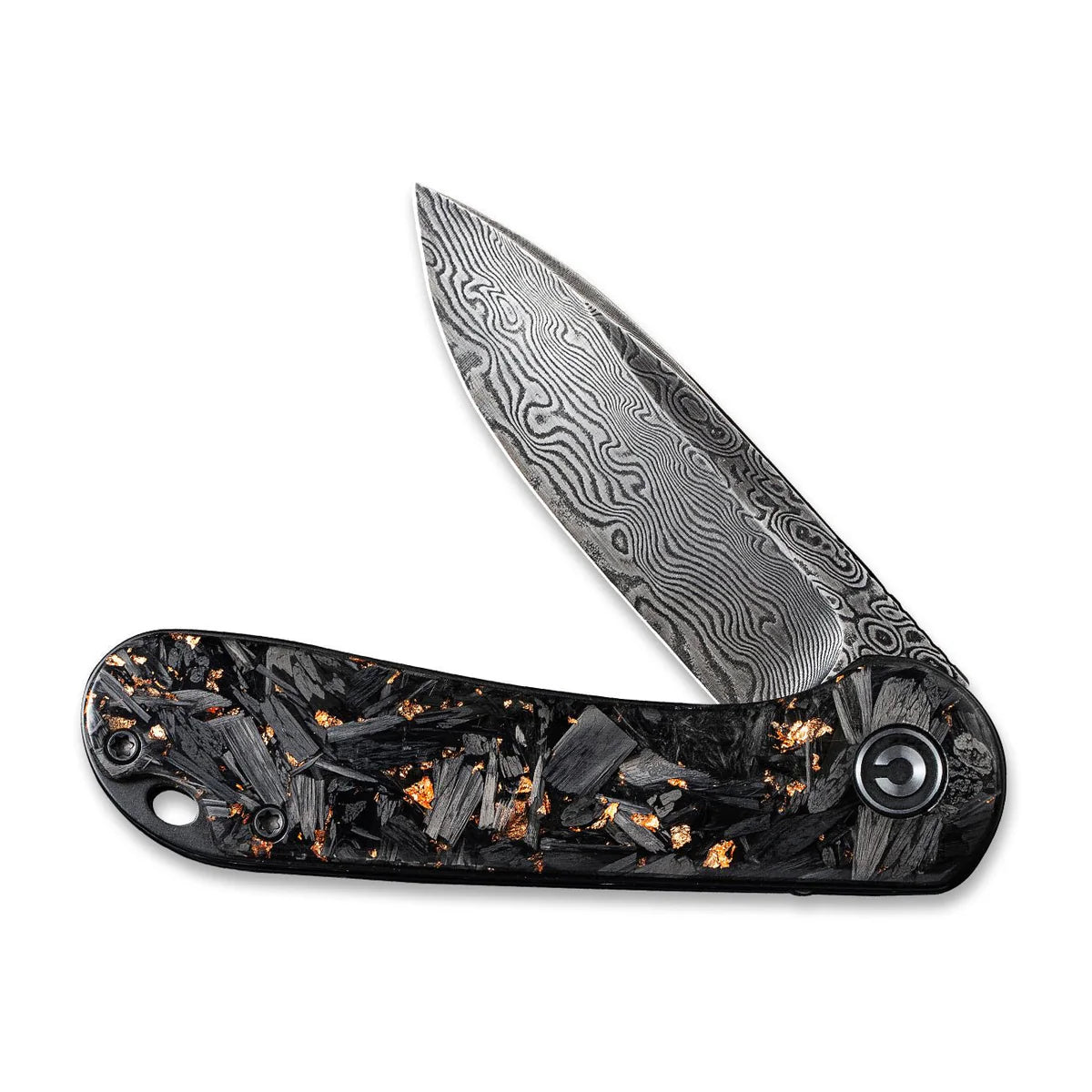 CIVIVI | Elementum Flipper Knife Carbon Fiber Handle | C907C-DS3