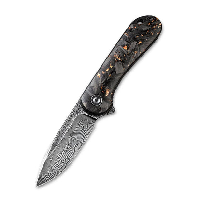 CIVIVI | Elementum Flipper Knife Carbon Fiber Handle | C907C-DS3