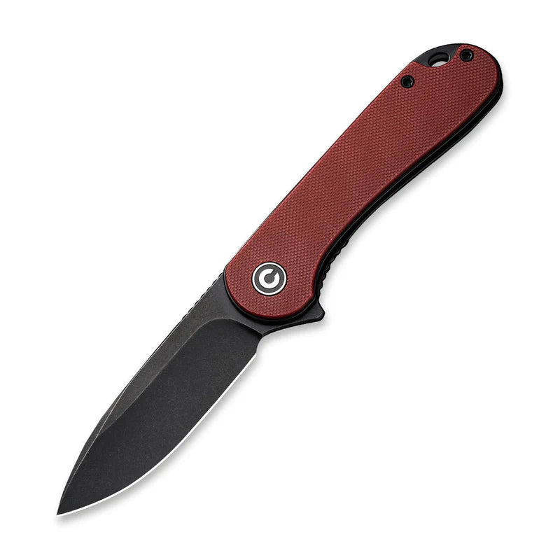 CIVIVI Elementum Flipper Knife G10 Handle (2.96" D2 Blade) C907A-1