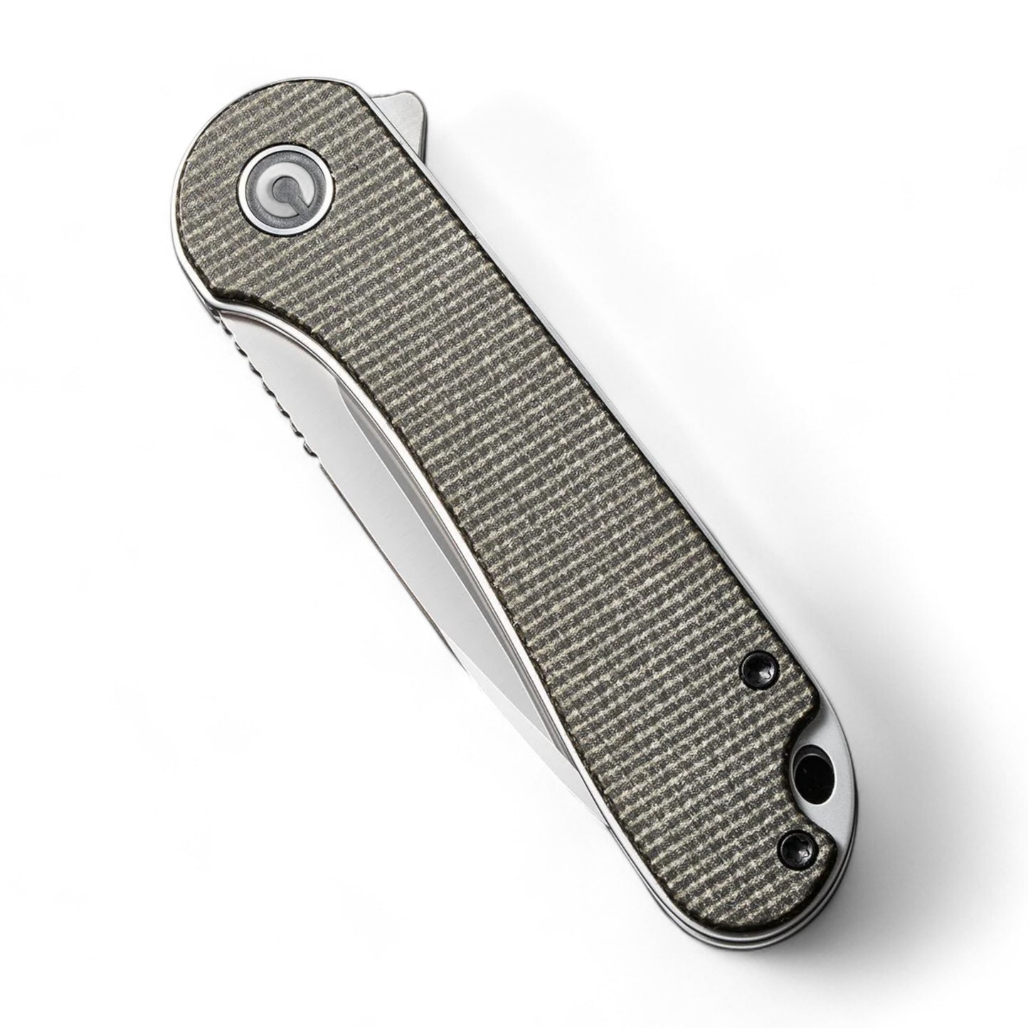 CIVIVI | Elementum Flipper Knife Micarta Handle | C907T