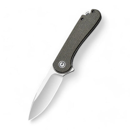 CIVIVI | Elementum Flipper Knife Micarta Handle | C907T