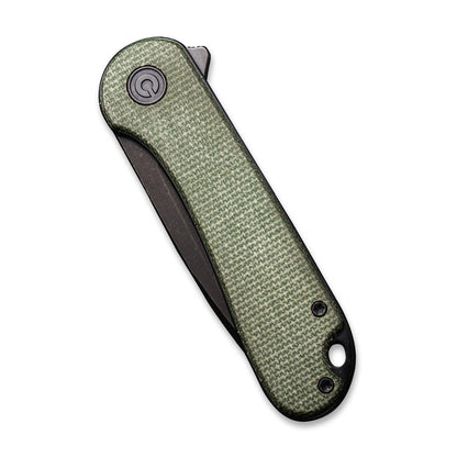 CIVIVI | Elementum Flipper Knife Micarta Handle | C907T-E