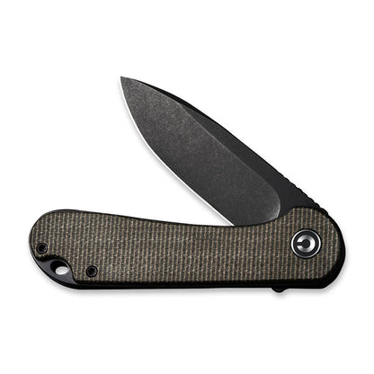 CIVIVI | Elementum Flipper Knife Micarta Handle | C907Z