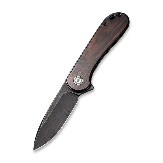 CIVIVI | Elementum Flipper Knife Wood Handle | C907W