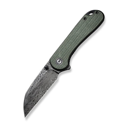 CIVIVI | Elementum Flipper & Thumb Stud Knife Micarta Handle | C18062AF-DS1