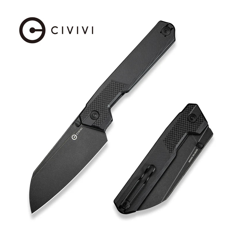 CIVIVI Hid Thumb Stud Knife G10 Handle (4.14" 14C28N Blade) C23008-1