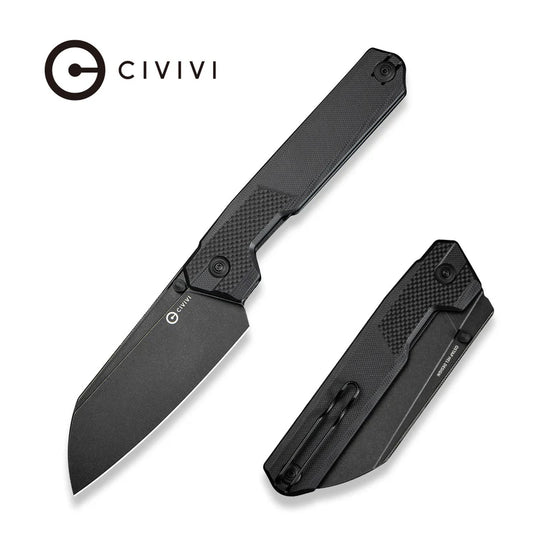 CIVIVI Hid Thumb Stud Knife G10 Handle (4.14" 14C28N Blade) C23008-1