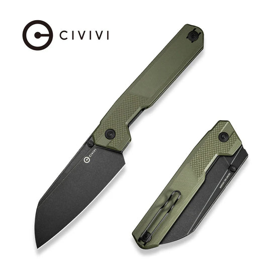 CIVIVI Hid Thumb Stud Knife G10 Handle (4.14" 14C28N Blade) C23008-2