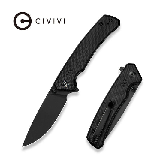 CIVIVI Merit Flipper & Thumb Stud Knife G10 Handle (3.28" 14C28N Blade) C24012-1