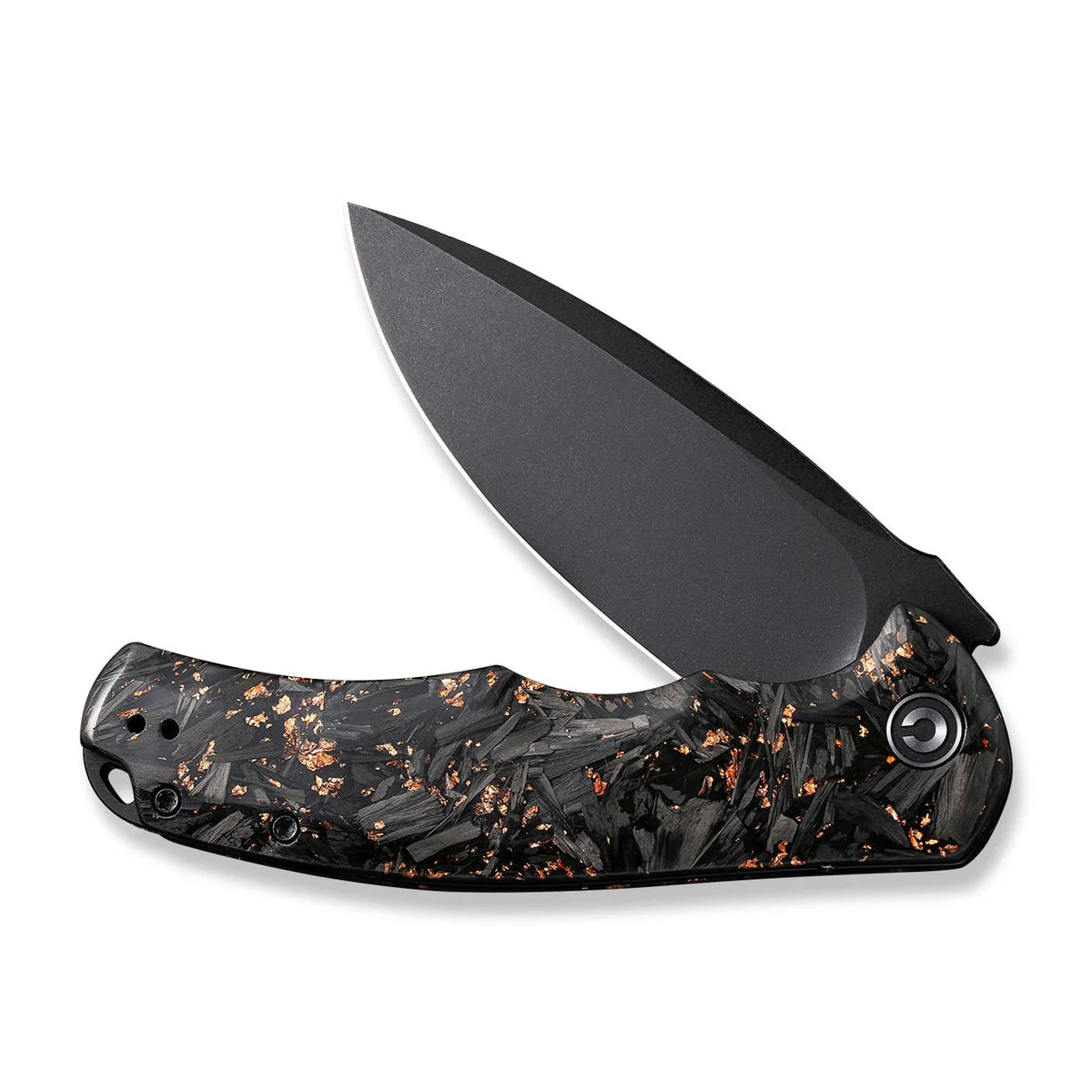 CIVIVI | Praxis Flipper Knife Carbon Fiber & Resin Handle | C803I