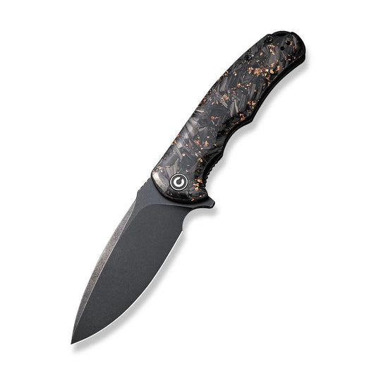 CIVIVI | Praxis Flipper Knife Carbon Fiber & Resin Handle | C803I