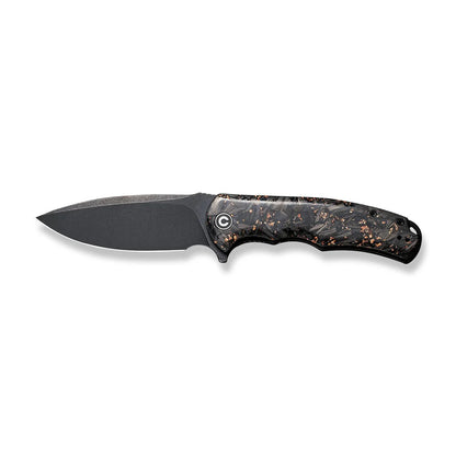 CIVIVI | Praxis Flipper Knife Carbon Fiber & Resin Handle | C803I