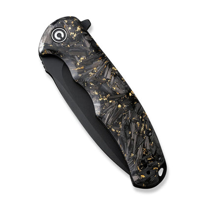 CIVIVI | Praxis Flipper Knife Carbon Fiber & Resin Handle | C803J