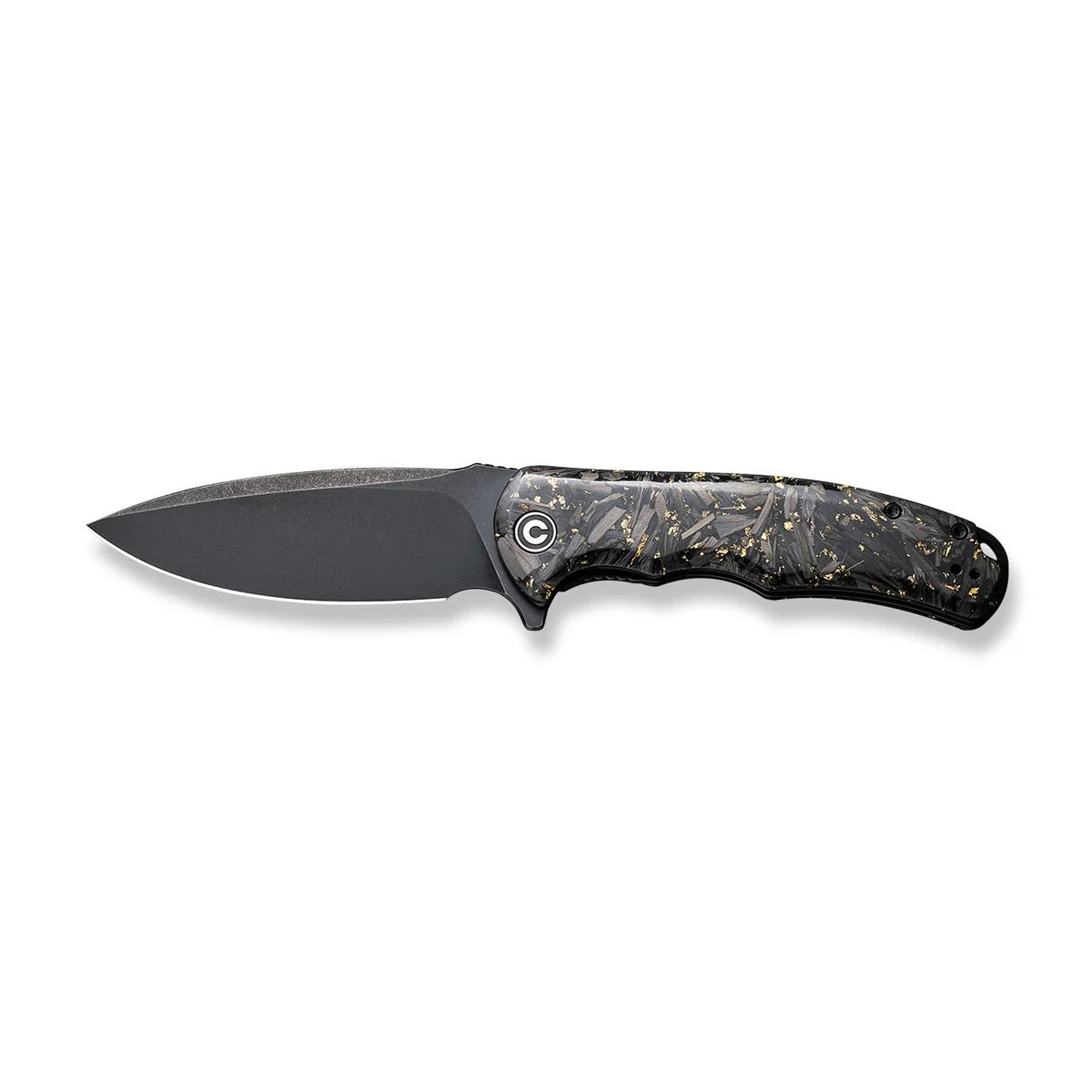 CIVIVI | Praxis Flipper Knife Carbon Fiber & Resin Handle | C803J