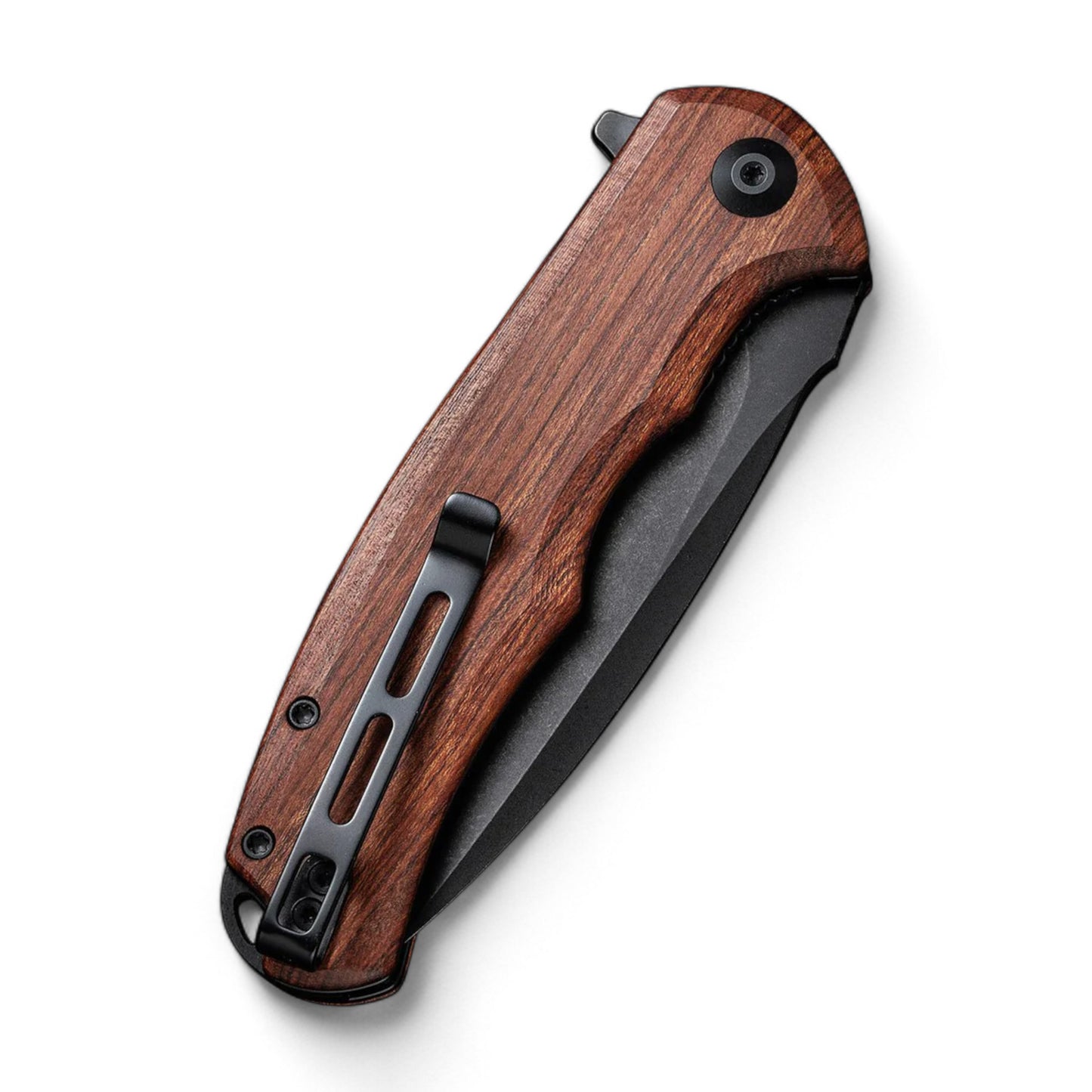 CIVIVI | Praxis Flipper Knife Wood Handle | C803H