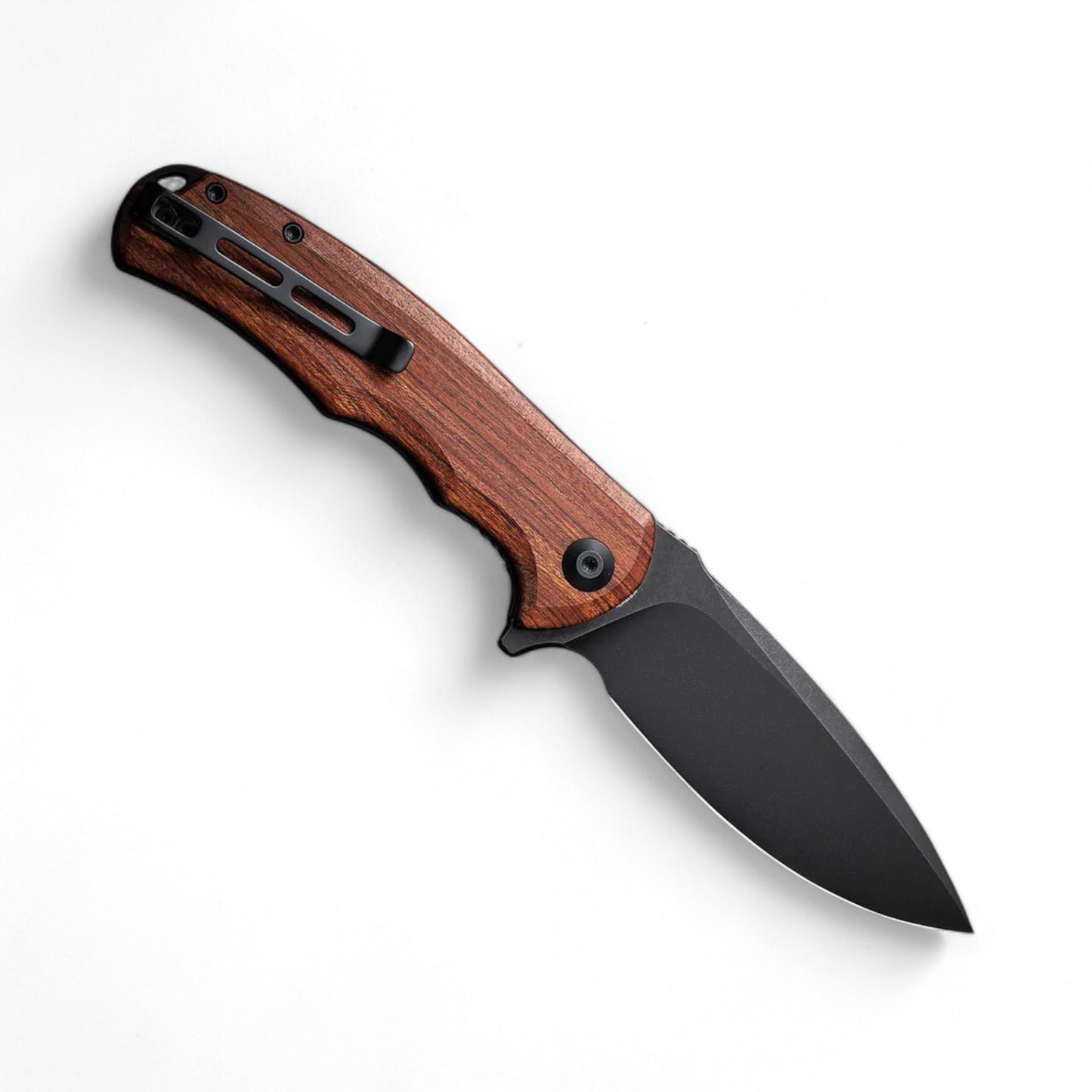 CIVIVI | Praxis Flipper Knife Wood Handle | C803H