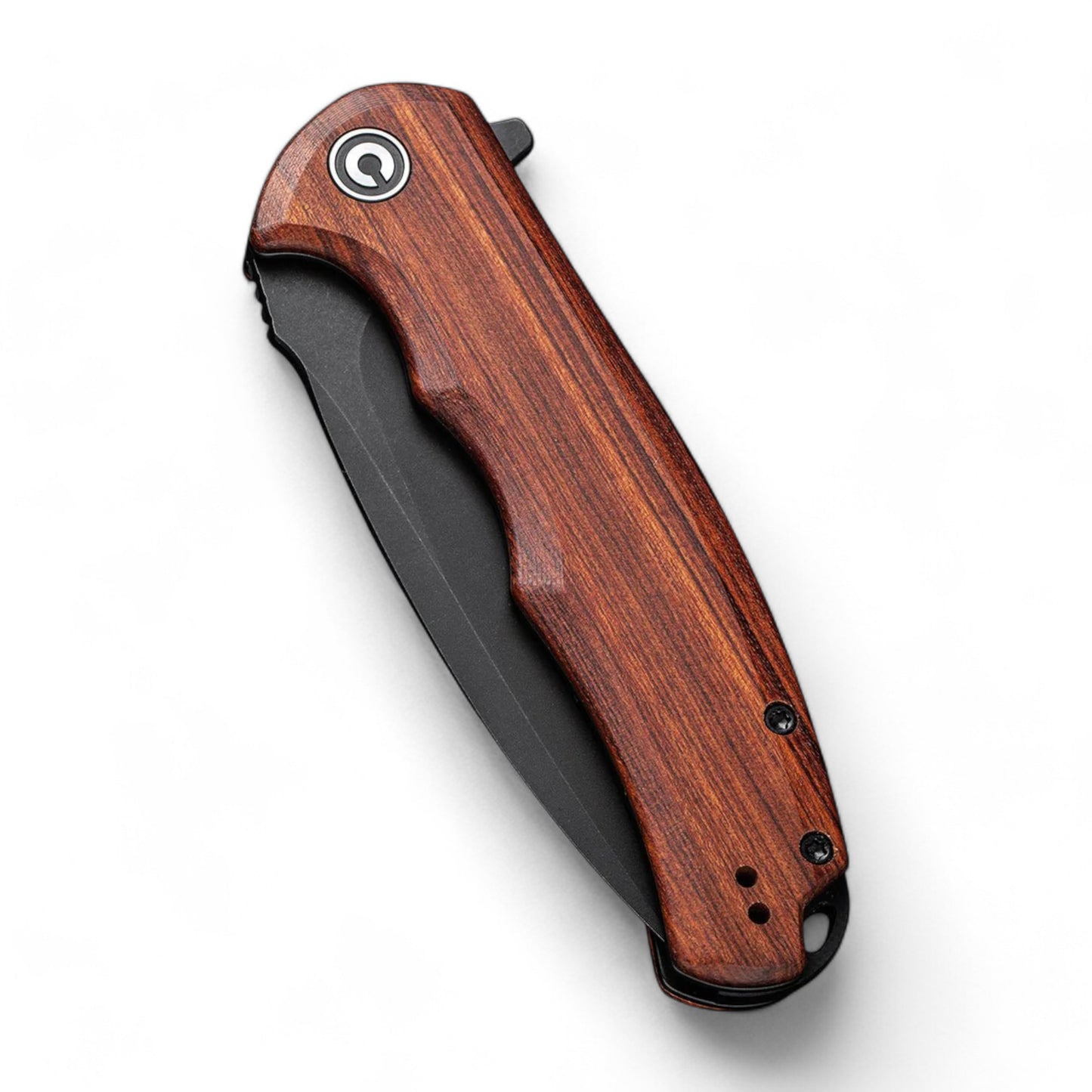 CIVIVI | Praxis Flipper Knife Wood Handle | C803H