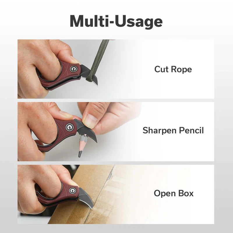 CIVIVI Pyrus Slip Joint Utility Knife G10 Handle (0.65" 14C28N Blade) C23038-1