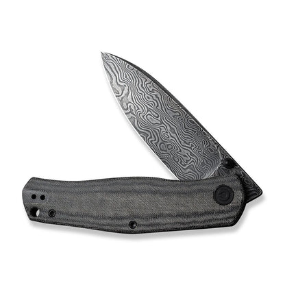 CIVIVI | Sokoke Front Flipper & Thumb Stud Knife Micarta Handle | C22007-DS1