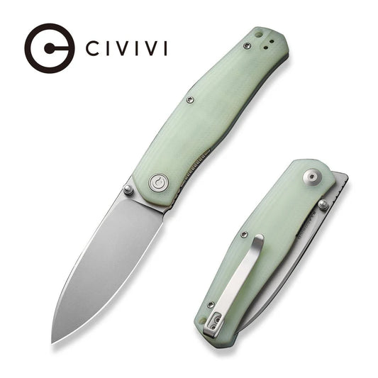 CIVIVI Sokoke Front Flipper & Thumb Stud Knife G10 Handle (3.35" 14C28N Blade) C22007-5