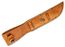 KA-BAR 1217 Full Size USMC Fighting Knife 7" Plain Blade, Leather Handles, Leather Sheath
