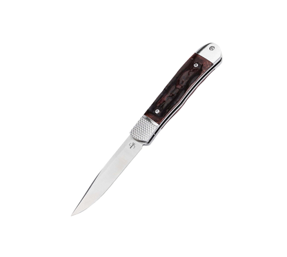 Boker Plus Hidden Release Trapper Appaloosa Bone Auto Knife D2 (01BP0029)