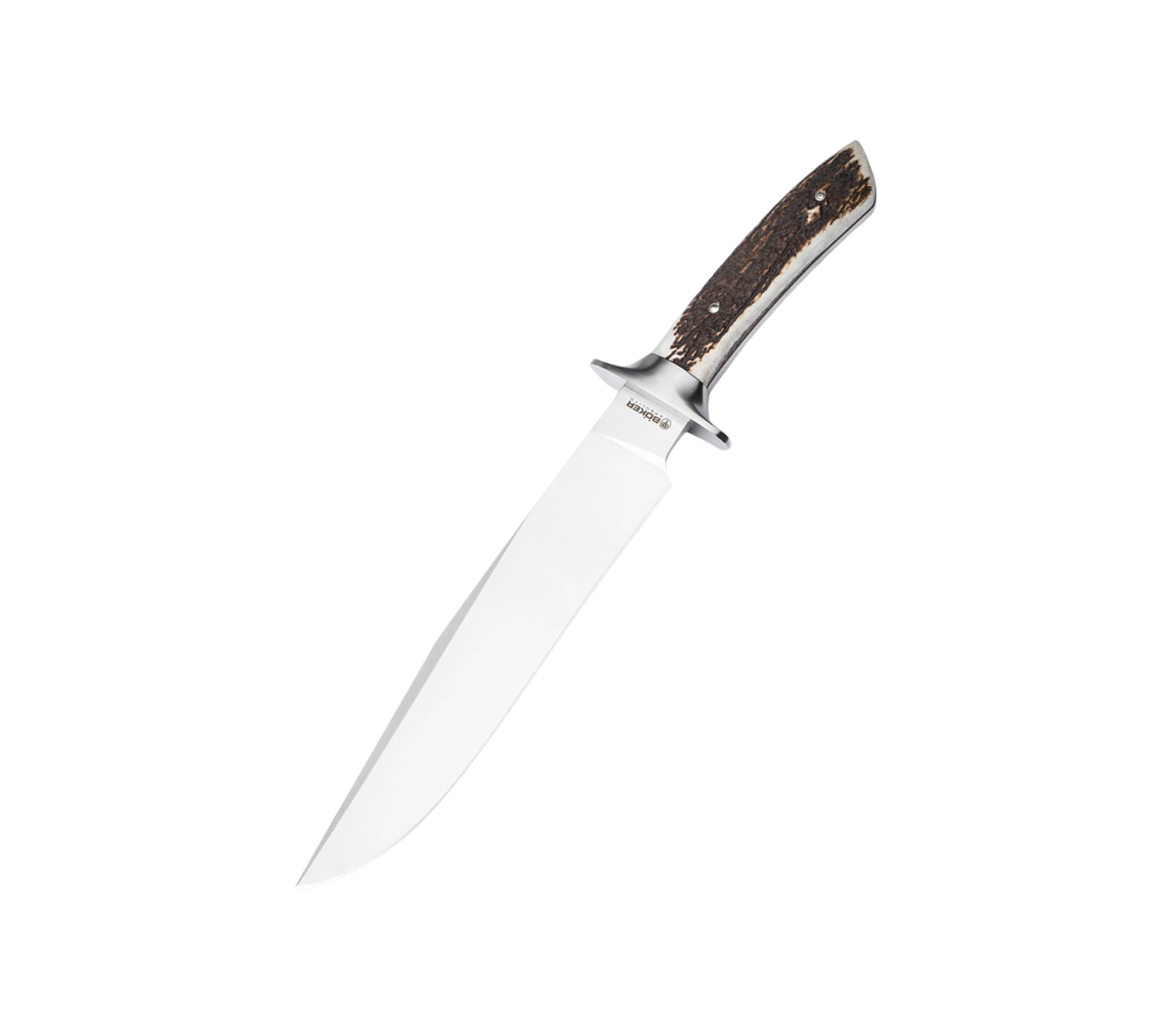 Boker Arbolito Toro HX Fixed Blade Hunting Knife ACX 390 Stag Handle (02BA595HX)