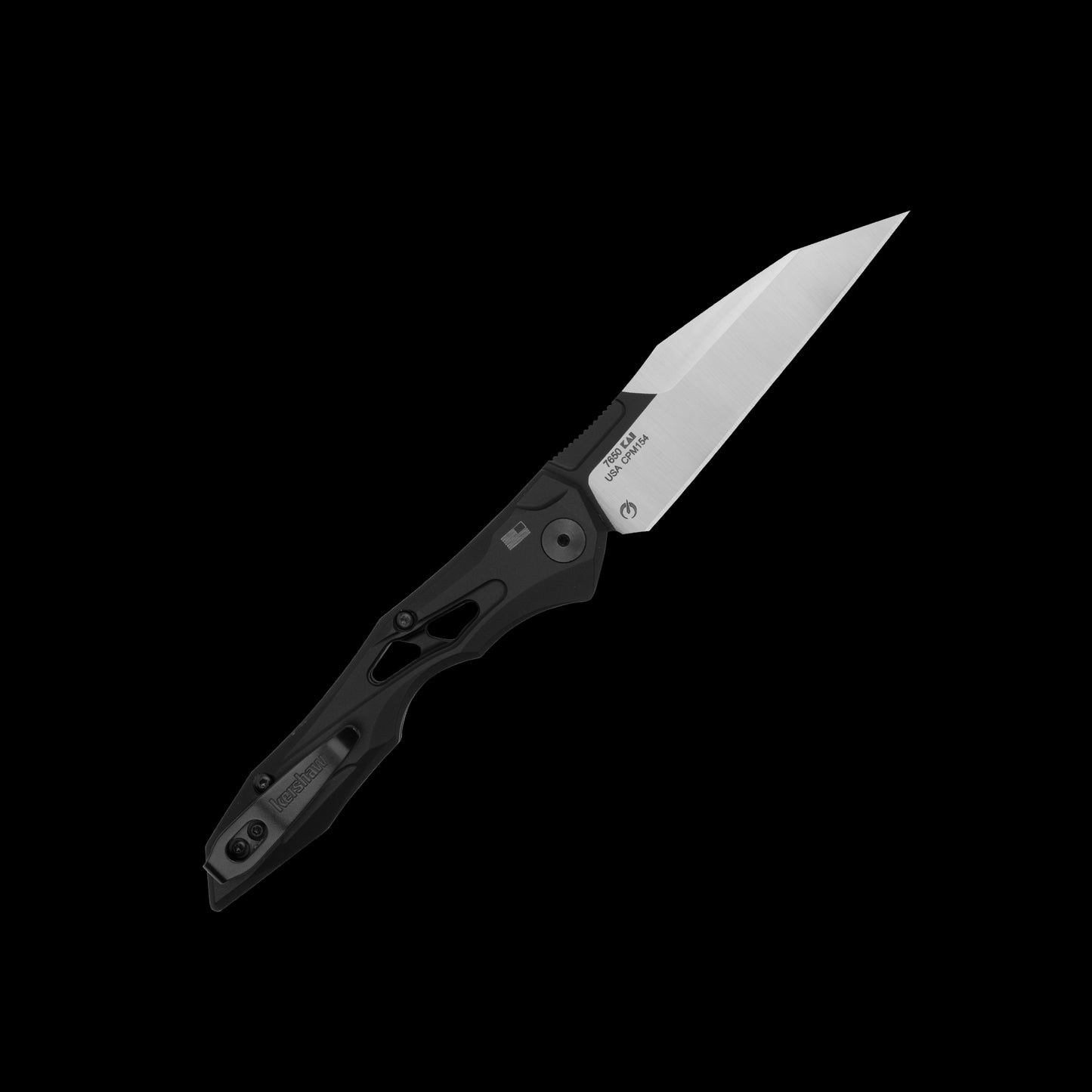 CPM 154 Wharncliffe blade on Kershaw Launch 13 7650