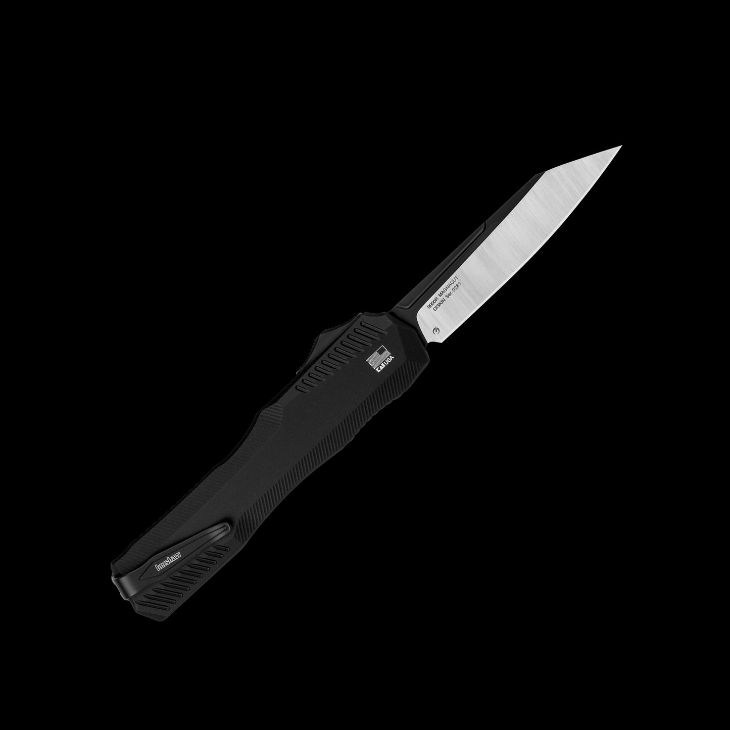 CPM MagnaCut reverse-tanto blade on Kershaw Livewire 9000R