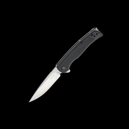 Kershaw Outfield 1428 assisted folding knife with stonewashed drop-point blade and black GFN handle