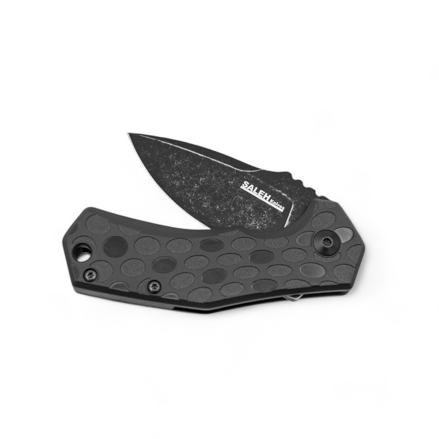 SALEH KNIVES  | KNIFE | FOLDING  | ALL BLACK| TAM-546 BSWB