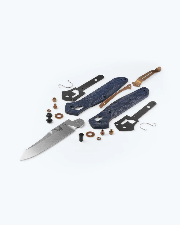 Osborne | Denim Micarta | Reverse-tanto