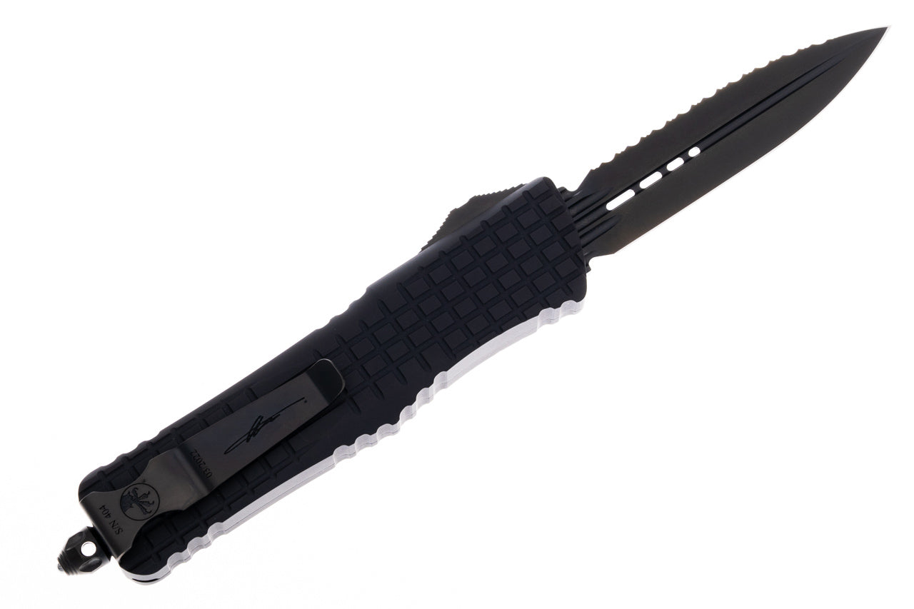 Microtech Combat Troodon D/E - Black Frag Handle