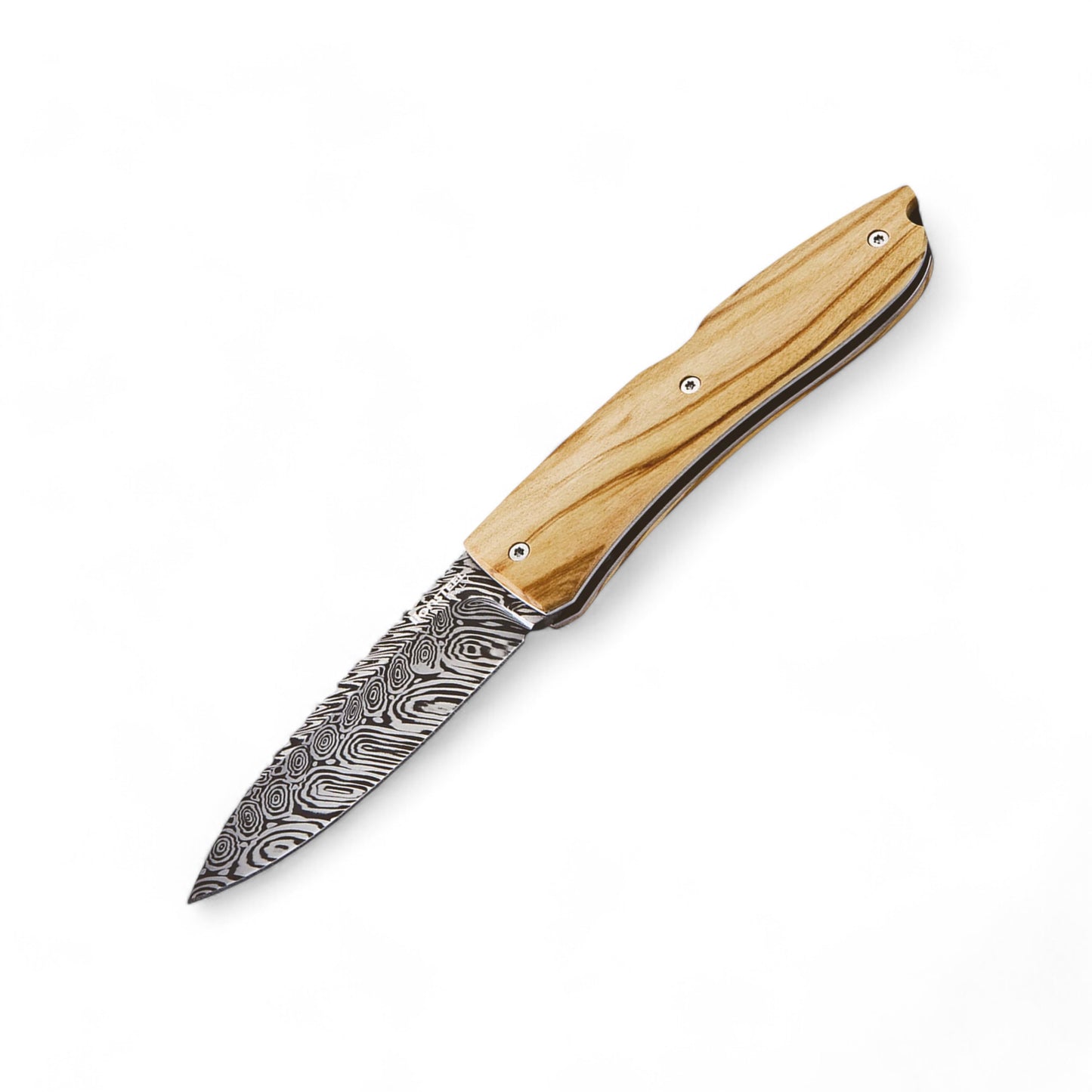 LIONSTEEL | Opera Damascus | Olive Wood | 8800D UL