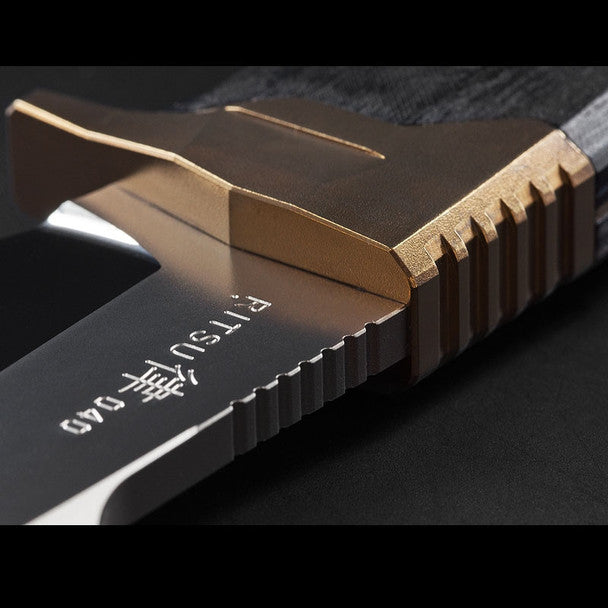 Rockstead Ritsu Gold Fixed Blade RITSU-ZDP(GD)