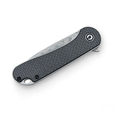 CIVIVI | Elementum Flipper Knife Carbon Fiber & G10 Handle | C907DS