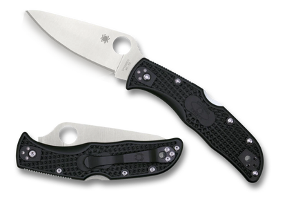 Spyderco Knives Endela Lockback Black FRN VG-10 Stainless C243PBK Pocket Knife