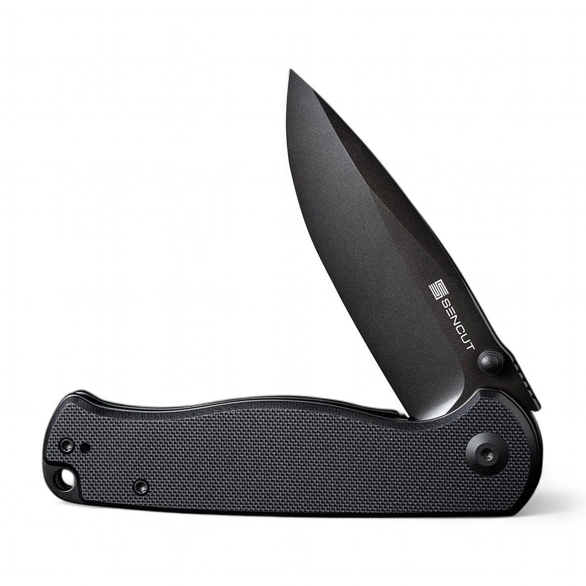 SENCUT | Errant Flipper & Thumb Stud Knife G10 Handle | S23054B-1