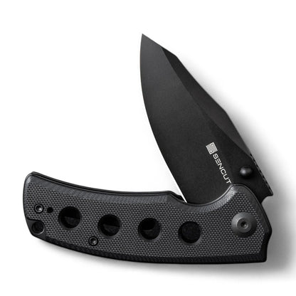 SENCUT | Excalis Flipper & Thumb Stud Knife G10 Handle | S23068-1