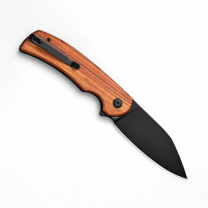 SENCUT | Omniform Flipper Knife Wood Handle | S23064-3