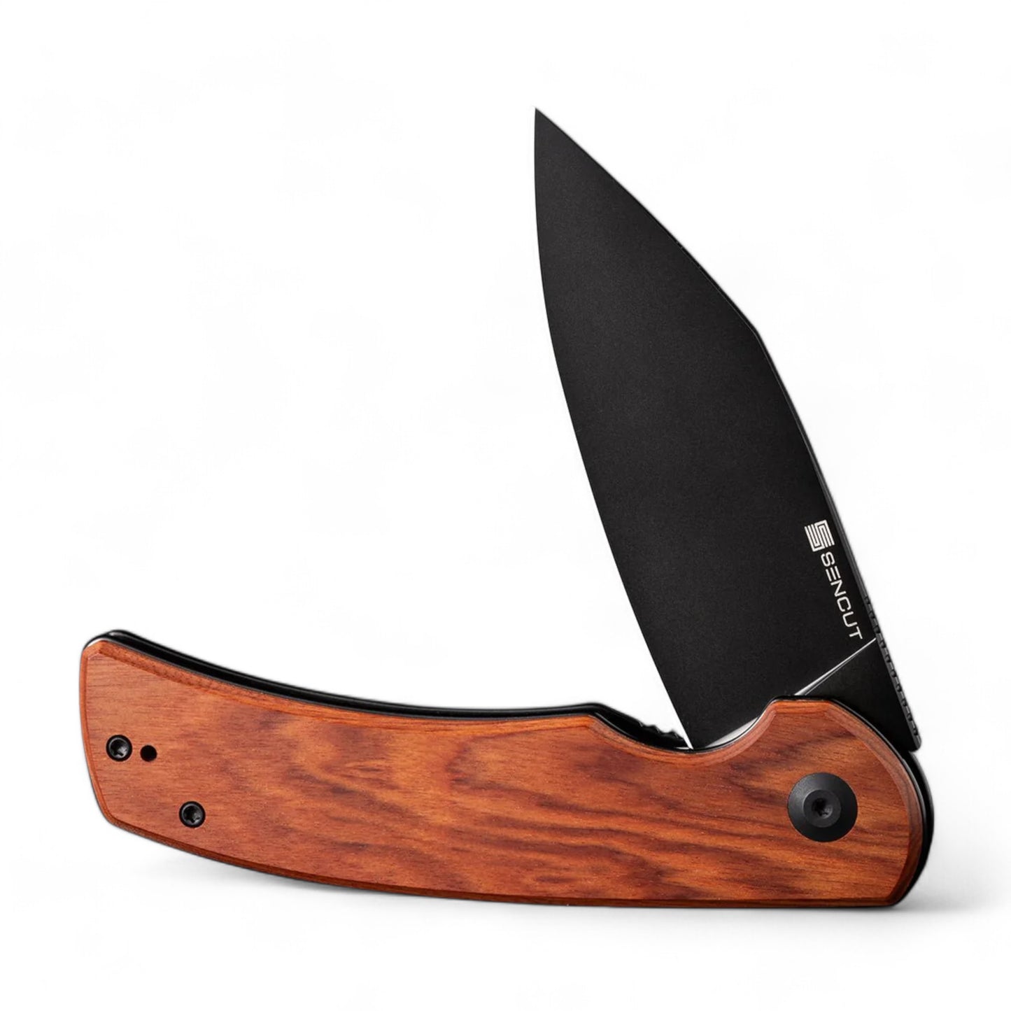 SENCUT | Omniform Flipper Knife Wood Handle | S23064-3