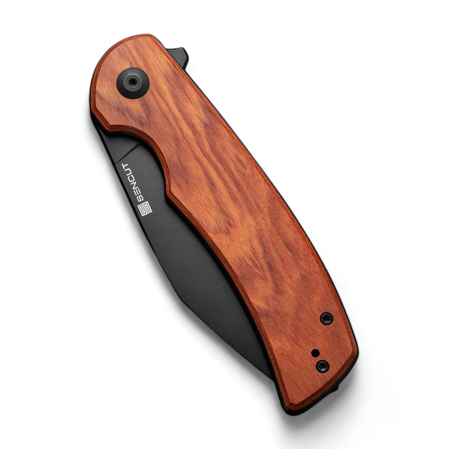 SENCUT | Omniform Flipper Knife Wood Handle | S23064-3