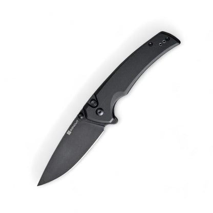 SENCUT | Serene Flipper & Button Lock & Thumb Stud Knife Aluminum Handle | S21022B-1