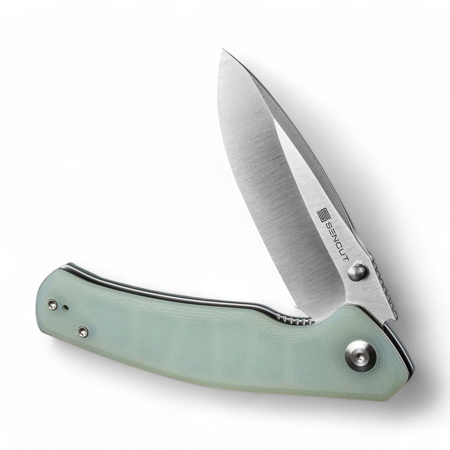 SENCUT | Slashkin Flipper & Thumb Stud Knife G10 Handle | S20066-2