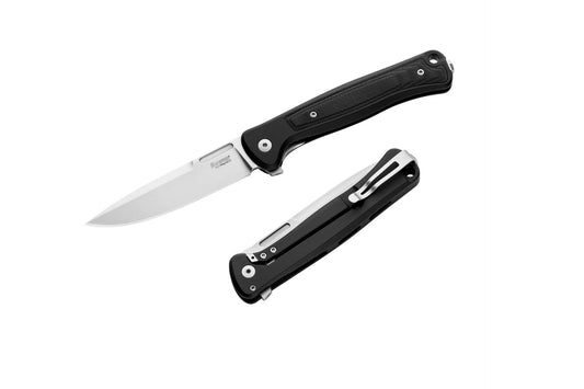 Skinny Aluminium - Black / Stone Washed blade SK01A BS