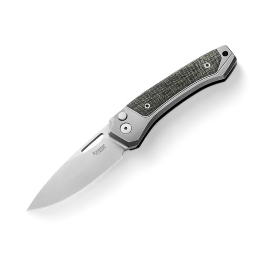 LIONSTEEL | Twain - Gray titanium | Green canvas | TW GY CVG