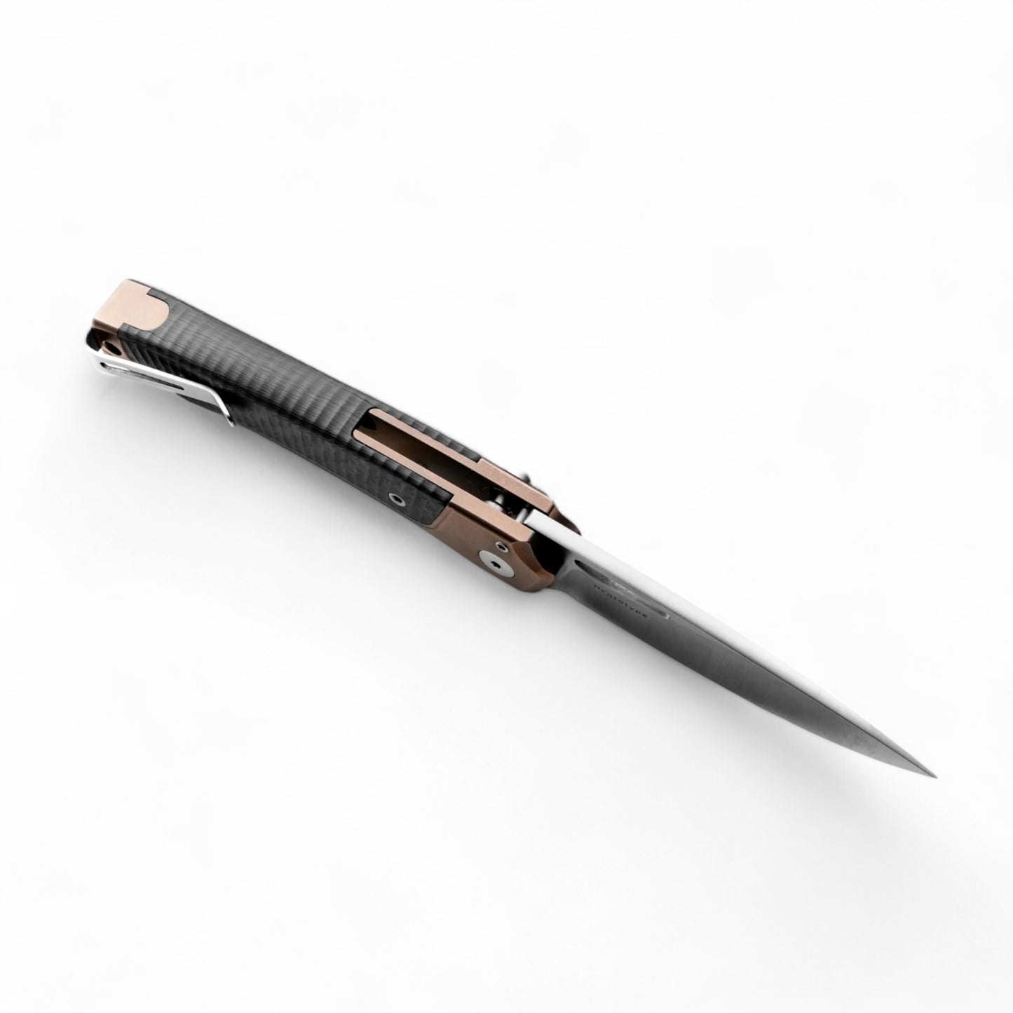 LIONSTEEL | Twain - Bronze titanium | Carbon fiber | TW BR CF