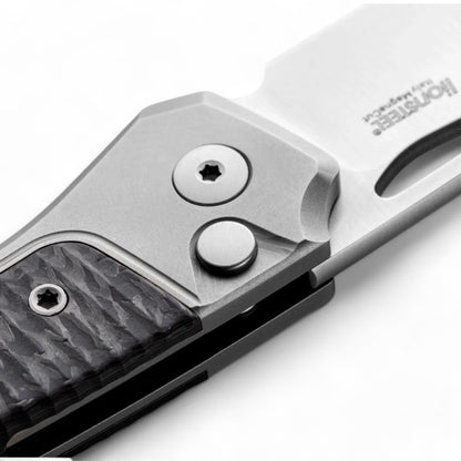 LIONSTEEL | Twain - Gray titanium | Carbon fiber | TW GY CF