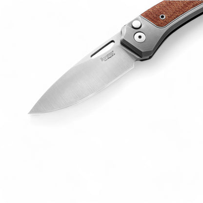LIONSTEEL | Twain - Gray titanium | Natural canvas | TW GY CVN