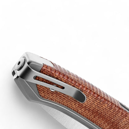 LIONSTEEL | Twain - Gray titanium | Natural canvas | TW GY CVN